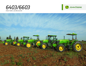 Tractores - tracción 4 ruedas John Deere 6403