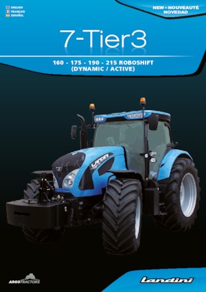 Tractores - tracción 4 ruedas Landini 7-175