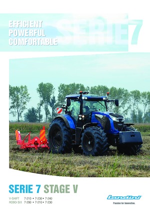 Tractores - tracción 4 ruedas Landini 7-240 V-Shift 