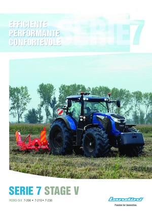 Tractores - tracción 4 ruedas Landini 7-240 V-Shift 