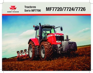 Tractores - tracción 4 ruedas Massey Ferguson 7726