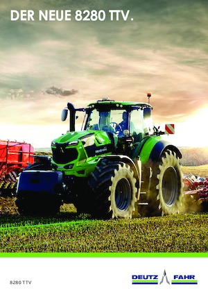 Tractores - tracción 4 ruedas DEUTZ-FAHR 8280 Agrotron TTV