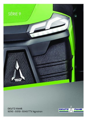 Tractores - tracción 4 ruedas DEUTZ-FAHR 9340 Agrotron TTV