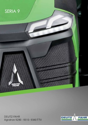 Tractores - tracción 4 ruedas DEUTZ-FAHR 9340 Agrotron TTV