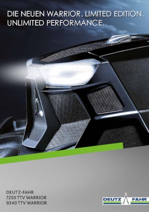 Tractores - tracción 4 ruedas DEUTZ-FAHR 9340 TTV Warrior