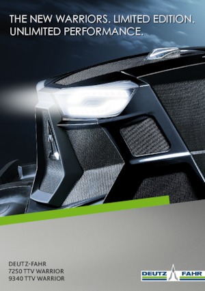 Tractores - tracción 4 ruedas DEUTZ-FAHR 9340 TTV Warrior