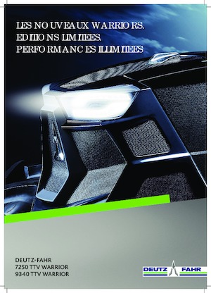 Tractores - tracción 4 ruedas DEUTZ-FAHR 9340 TTV Warrior