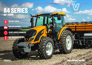 Tractores - tracción 4 ruedas Valtra A104