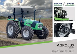 Tractores - tracción 4 ruedas DEUTZ-FAHR Agrolux 4.80