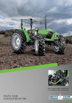 Tractores - tracción 4 ruedas DEUTZ-FAHR Agrolux 80