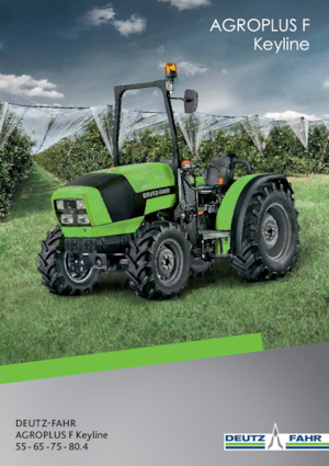 Tractores - tracción 4 ruedas DEUTZ-FAHR Agroplus 65F Keyline
