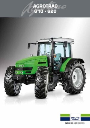 Tractores - tracción 4 ruedas DEUTZ-FAHR Agrotrac 610 DT