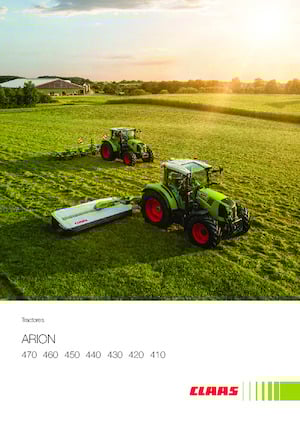 Tractores - tracción 4 ruedas Claas Arion 450 Trend