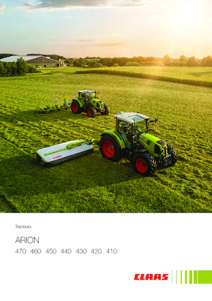 Tractores - tracción 4 ruedas Claas Arion 450 Trend