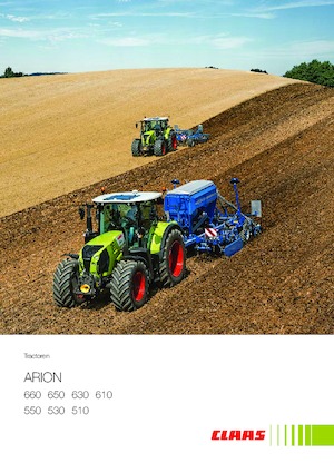 Tractores - tracción 4 ruedas Claas Arion 650