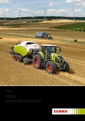 Tractores - tracción 4 ruedas Claas Axion 830