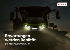 Tractores - tracción 4 ruedas Claas Axion 9.390 Cmatic 