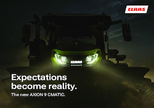 Tractores - tracción 4 ruedas Claas Axion 9.330 Cmatic 