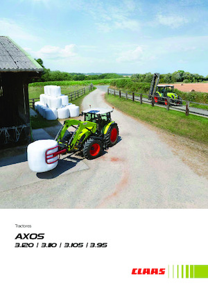 Tractores - tracción 4 ruedas Claas Axos 3.95 Trend