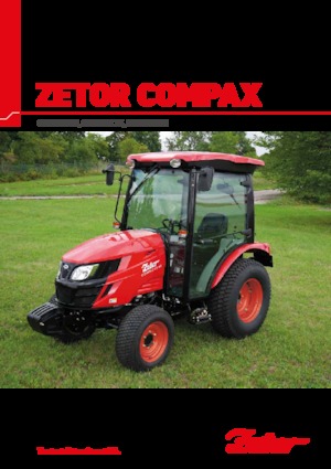 Tractores - tracción 4 ruedas Zetor Compax CL 25 NC