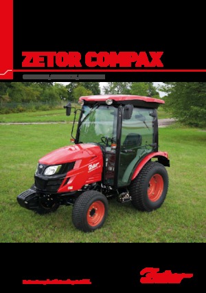 Tractores - tracción 4 ruedas Zetor Compax CL 25 NC