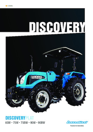 Tractores - tracción 4 ruedas Landini Discovery Plat 90BW