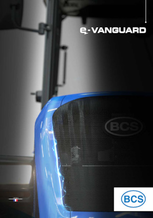 Tractores - tracción 4 ruedas BCS e-Vanguard RS