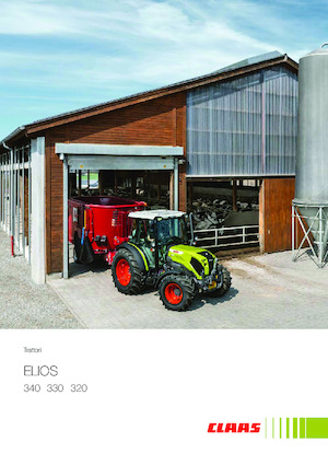 Tractores - tracción 4 ruedas Claas Elios 330   