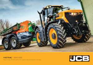 Tractores - tracción 4 ruedas JCB Fastrac 8330