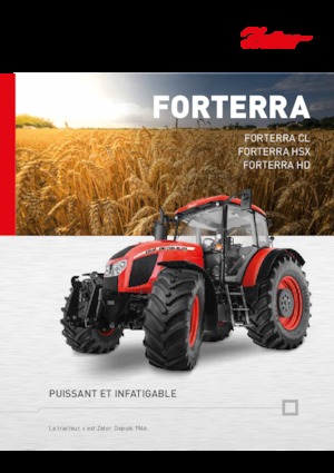 Tractores - tracción 4 ruedas Zetor Forterra CL 100