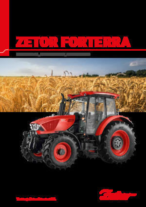 Tractores - tracción 4 ruedas Zetor Forterra CL 120