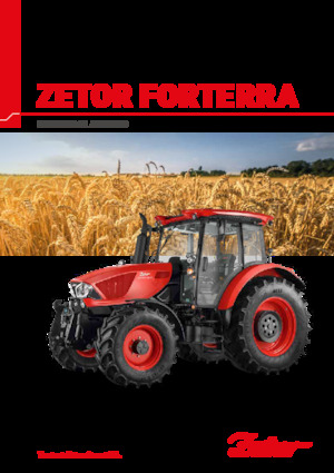 Tractores - tracción 4 ruedas Zetor Forterra CL 120