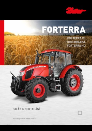Tractores - tracción 4 ruedas Zetor Forterra CL 130