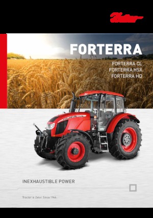 Tractores - tracción 4 ruedas Zetor Forterra CL 130