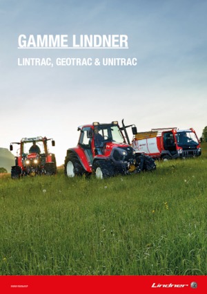 Tractores - tracción 4 ruedas Lindner Geotrac 104 ep