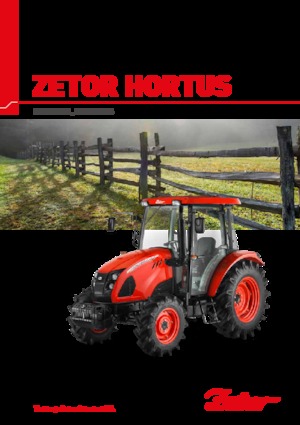 Tractores - tracción 4 ruedas Zetor Hortus HS 65