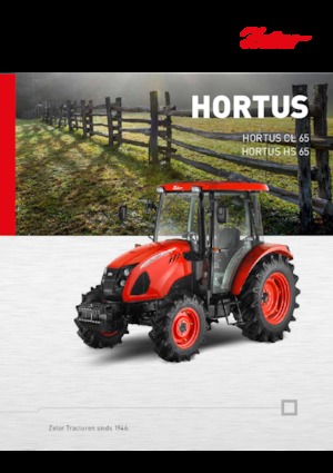 Tractores - tracción 4 ruedas Zetor Hortus HS 65