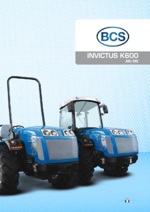Tractores - tracción 4 ruedas BCS Invictus K600 AR