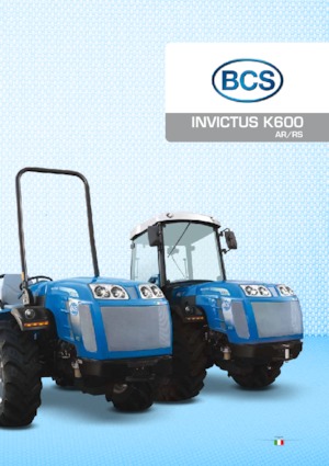 Tractores - tracción 4 ruedas BCS Invictus K600 AR