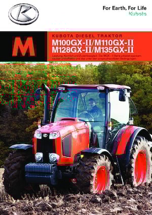 Tractores - tracción 4 ruedas Kubota M 128 GX-II