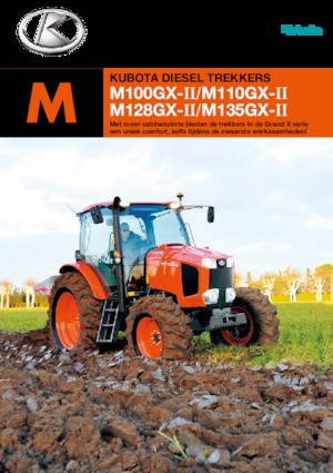 Tractores - tracción 4 ruedas Kubota M 128 GX-II