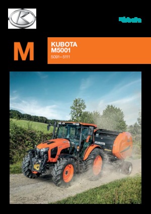 Tractores - tracción 4 ruedas Kubota M5091