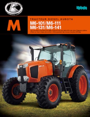Tractores - tracción 4 ruedas Kubota M 6-141
