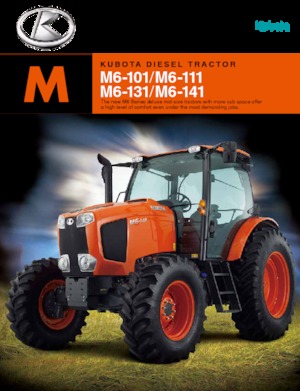 Tractores - tracción 4 ruedas Kubota M 6-141