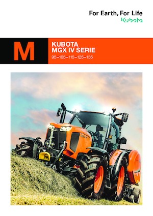 Tractores - tracción 4 ruedas Kubota M125GX-IV