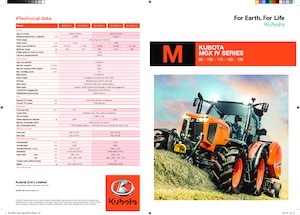 Tractores - tracción 4 ruedas Kubota M125GX-IV