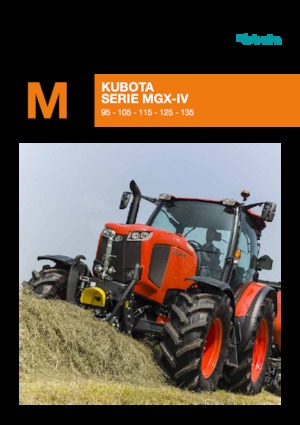 Tractores - tracción 4 ruedas Kubota M125GX-IV
