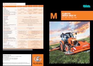 Tractores - tracción 4 ruedas Kubota M125GX-IV