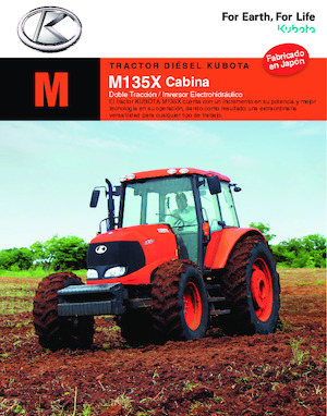 Tractores - tracción 4 ruedas Kubota M135X