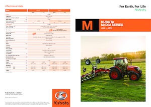 Tractores - tracción 4 ruedas Kubota M4062
